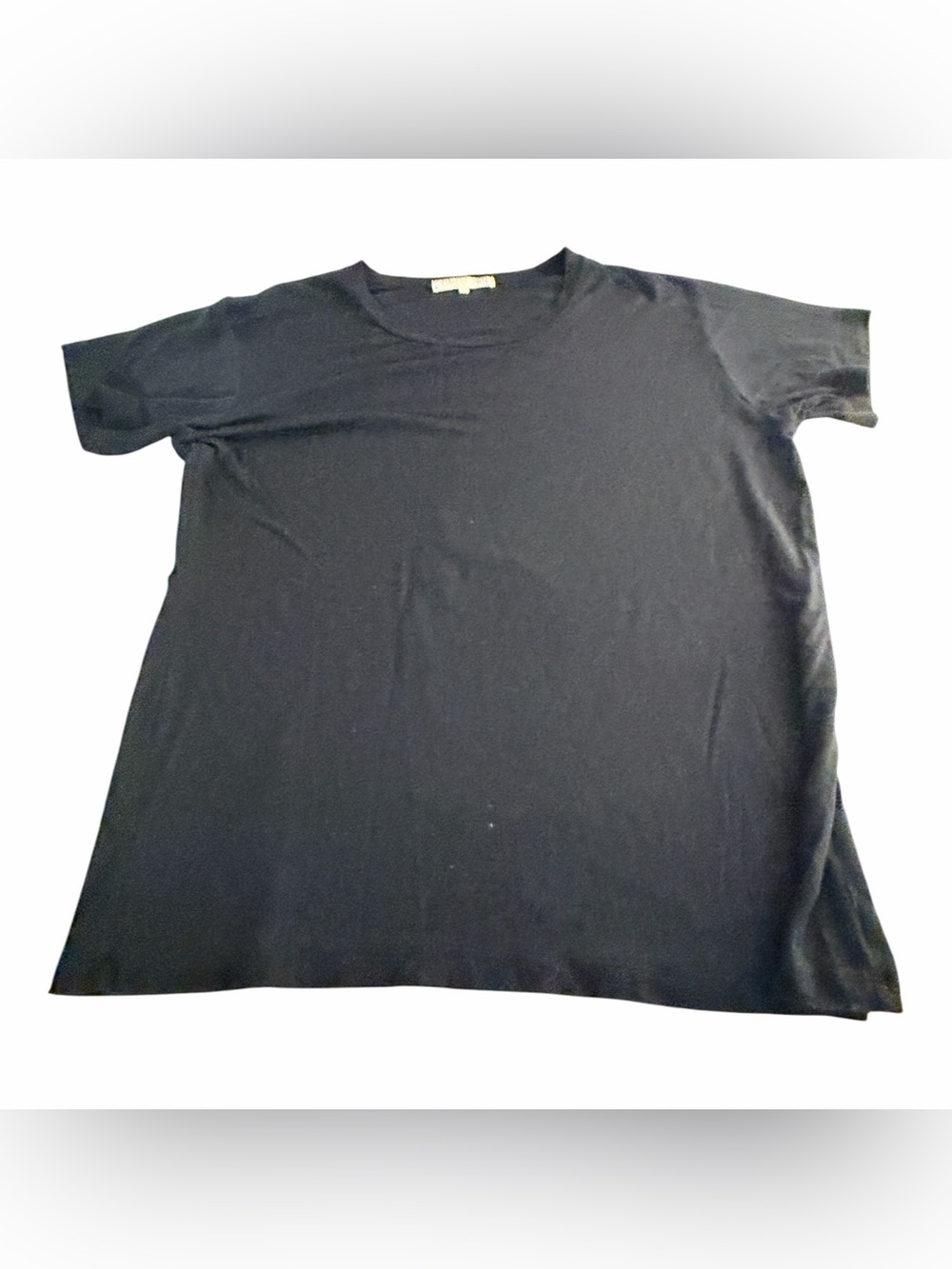 Joah Brown Black Short Sleeve T-shirt Size S